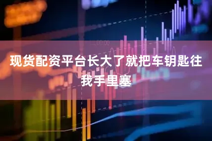 现货配资平台长大了就把车钥匙往我手里塞